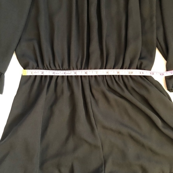 The Impeccable Pig Black Off the Shoulder Romper - Picture 6 of 11